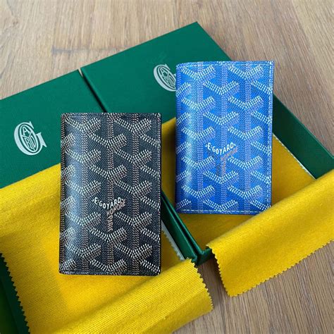 goyard men's wallet types